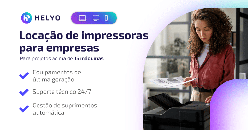 Locação de impressoras para empresas